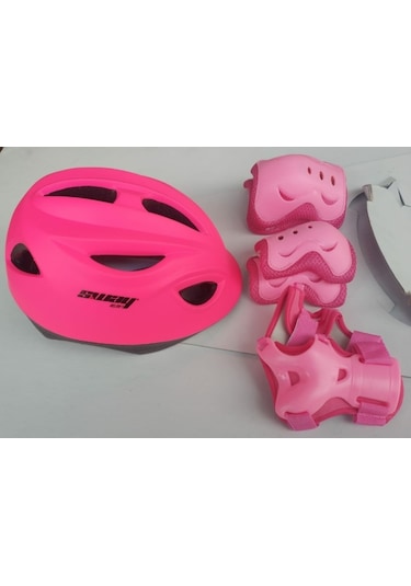 Çocuk Kask Ve Dizlik Dirseklik Seti E Belgeli