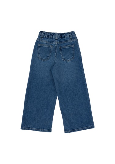 U.s. Polo Assn. Kız Çocuk Mavi Pantolon Jean 50304261-dn0022 Mıd Blue Mavi