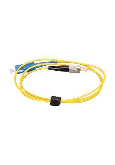 Fosenze 0.5m Fc-sc Tek Modlu Fiber Optik Kablosu - Kalın Pvc, Stabil Veri Transferi, Yüksek Bant Genişliği, Ev/school/hastane Uygulamaları