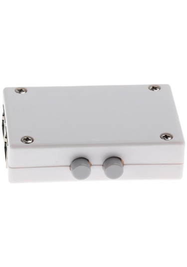 Homyl Mini 2port Manuel Ağ Paylaşım Anahtarı 2ın1 1ın2 Rj45
