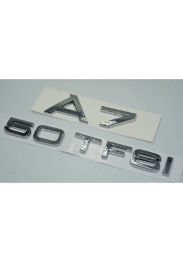 Audi A7 50 TFSi Krom ABS 3M 3D Bagaj Yazı Logo Ürün