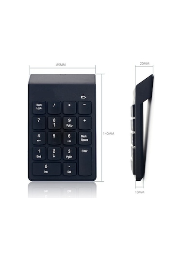 Triline 2.4Ghz Kablosuz Nümerik Klavye Wireless Numpad