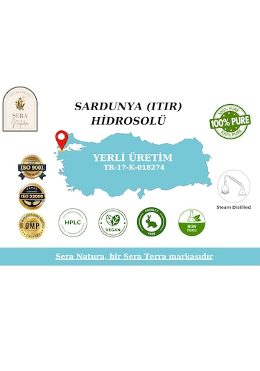 Sera Natura Sardunya Itır Hidrosolü 100 ML