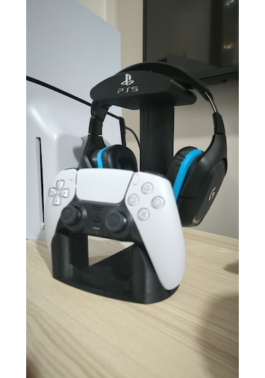 Ps5 Kulaklık Ve Kol Tutucu Dekoratif Stand