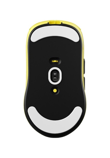 V8 8k Hz Pixart 3950 Sensör Sarı Kablosuz Simetrik Kailh Switch Gaming Mouse Diğer