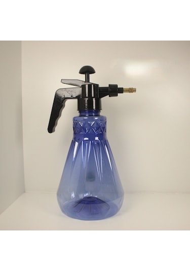 Tcherchı 1.5 L Pnömatik Ev Yağmurlama Plastik Bahçe Sulama Kovası Mavi