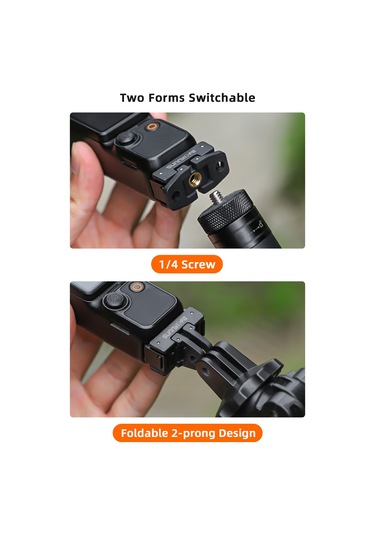 Geeksen Op3-ad824 Sunnylife Osmo Pocket 3 Hızlı Çıkarma Adaptörü Katlanabilir Hızlı Çıkarma Plakas