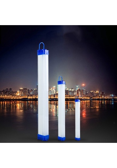 Teltree 40w Usb Şarjlı Taşınabilir Led Işık Tüpü - Kamp, Balıkçılık Ve Acil Durum Aydınlatması Dahili Li-poly Batarya Çok Renkli