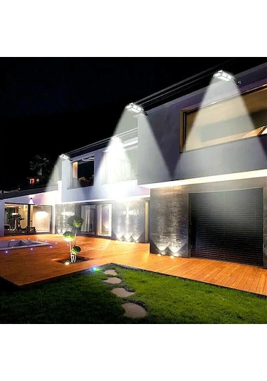 Monozone Led Lamba Sensörlü Su Geçirmez Güneş Enerjili 3 Modlu
