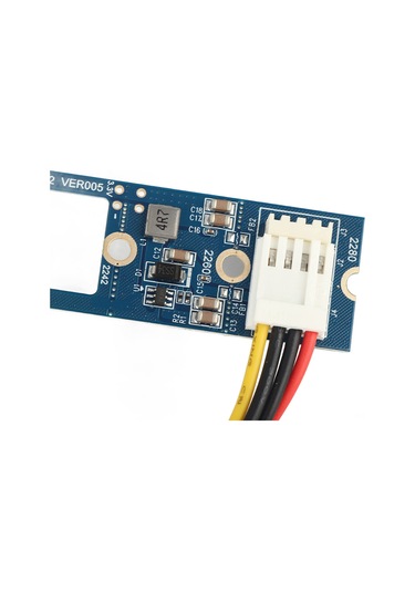 Vkemall M.2 Ngff Sata Dönüştürücü Adaptörü - 6.0gb/s Veri Transferi, 4-pin Güç Kablosu, 2230/2242/2260/2280 Boyut Desteği, Sürücü Gerektirmez