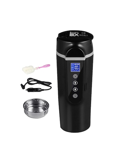 Suntek 24 V/12 V Araba Su Isıtıcısı Siyah