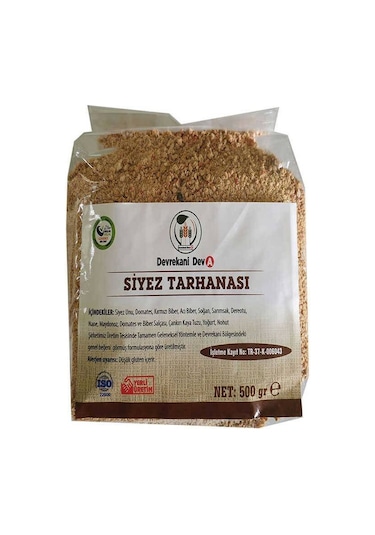 Devrekani Deva Siyez Tarhanası Yöresel Katkısız 500 G