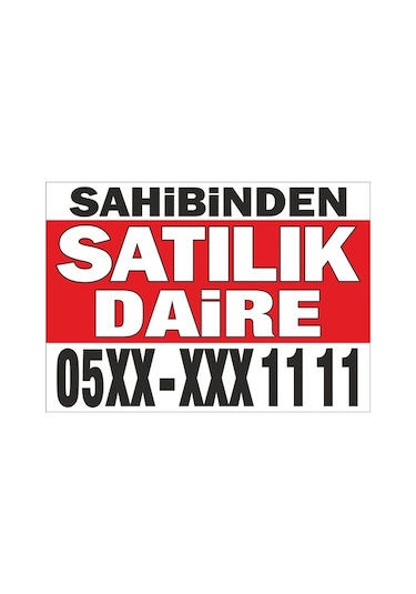 Sahibinden Satılık Emlak Branda Afiş Pankart (436275678)