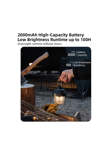 Shinetrip Kamp Işıkları Ve Fenerleri Karbon Çelik 5 Mod Usb Şarj Yeşil