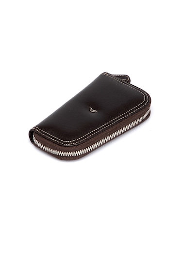 Kahve Deri Unisex Anahtarlık 00090A98