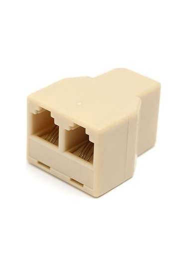 Rj11 2'li Telefon Hat Dağıtıcı Çoklayıcı Splitter
