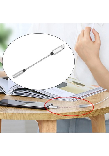 Suntek 3.5 MM Ses Adaptörü Gümüş