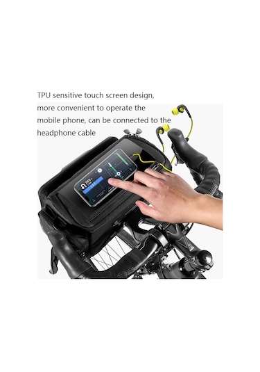 Wild Man Gs6 4l Outdoor Bisiklet Üst Gidon Çantası