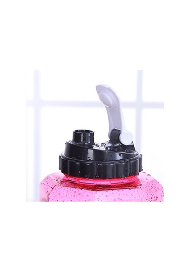 Novahub Yeni Yaratıcı Spor Şişesi Büyük Kapasiteli Plastik Dambıl Kupa 2600ml Fitness Kupası Siyah 2600ml Dambıl Kupası Çok Renkli Çok Renkli