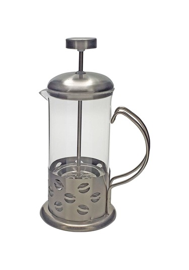 Taşev Bambum Chetto Cam French Press 350 ML Gri