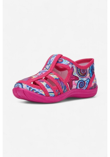 Günlük Unisex Çocuk Sandalet Esnek Kaymaz Taban Keten Cırtlı Yazlık Ev Okul Kreş Ayakkabı 143 Fuşya-istiridye Günlük Unisex Çocuk Sandalet Esnek Kaymaz Taban Keten Cırtlı Yazlık Ev Okul Kreş Ayakkabı 143 Fuşya-istiridye
