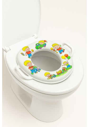 Taşınabilir Çocuk Klozet Oturağı Adaptörü Tuvalet Eğitimi Yardımcısı, Kaymaz Ve Ergonomik Kapak