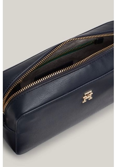 Tommy Hilfiger Kadın Monotype Lacivert Çanta Mavi