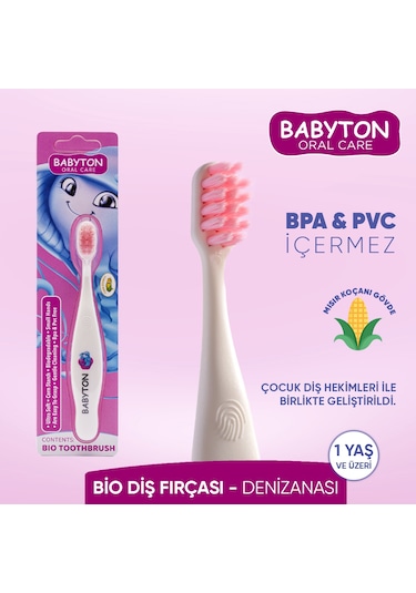 Babyton Bio Denizanası Çocuk Diş Fırçası