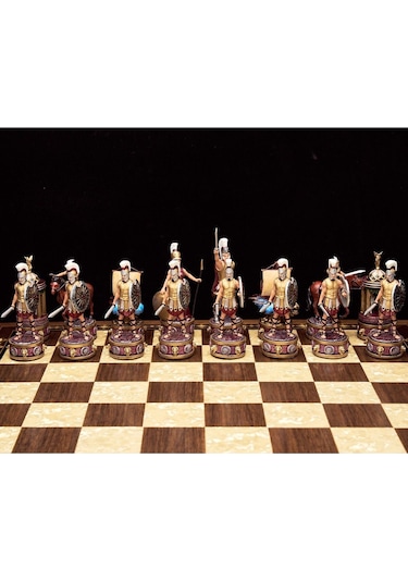 Büyük İskender - Pers Kralı Dairus Satranç Takımı