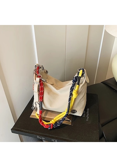 Elmpaly 2025 Yeni Trend Yeşil Kadın Günlük Omuz Çantası - Çapraz Askı Fermuar Yeşil