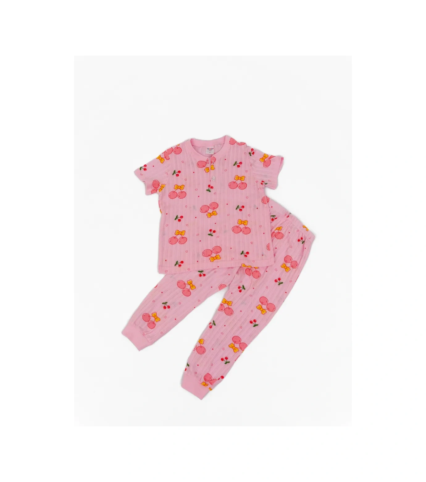 Abai Kids Çocuk Pijaması Pantolonlu Takım 2 Parça 364186903 Pembe