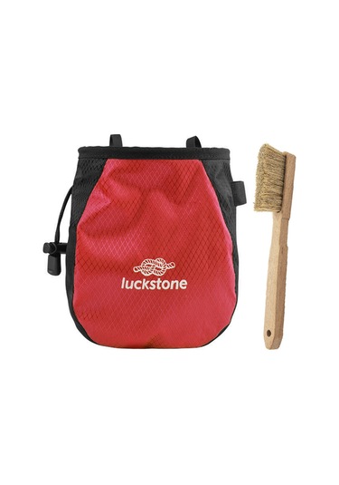 Luckstone-kaya Tırmanışı Tebeşir Çantası Ayarlanabilir Bel Kemeri Y28994r Kızıl Kırmızı