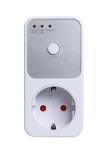 Vkemall Eu Standartlı Buzdolabı Koruyucu, Otomatik Gerilim Koruma, 3680w Maksimum Güç, 175-260v Aralığı Classıc