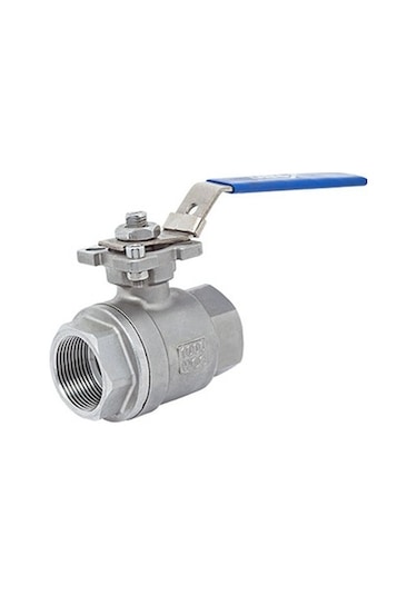 Unox Iki Parçalı Tepe Flanşlı Paslanmaz Küresel Vana