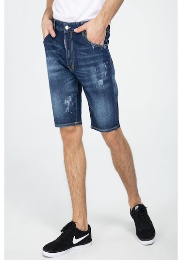 Yeni Dsquared2 Erkek Şort (469441375) Mavi