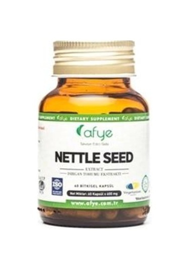 Afye Isırgan Tohumu Ekstraktı 60 Kapsül 600 Mg Nettle Seed