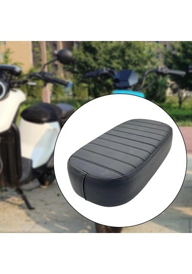 Homyl Bisiklet Aksesuarları Deri Yumuşak Yolcu Sele Yetişkin Siyah