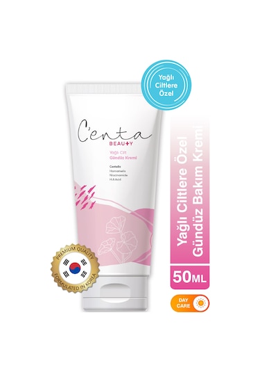 C'enta Beauty Yağlı Ciltler İçin Gündüz Kremi 50 ML