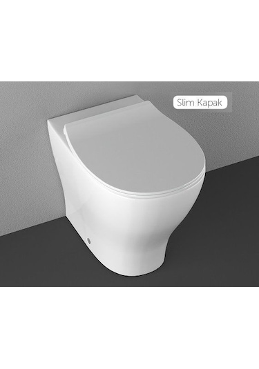 ISVEA SOLUZIONE II SLIM KLOZET KAPAĞI - YAVAŞ KAPANAN - 40H40200I