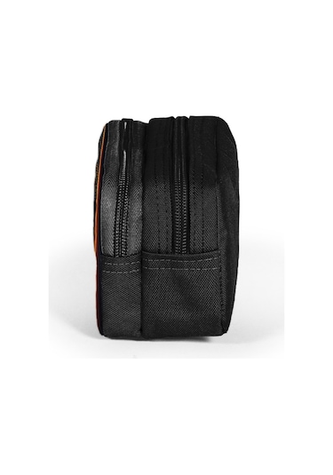 Coral High Kids Siyah Aslan Desenli İki Bölmeli Kalem Çantası 22146 Siyah