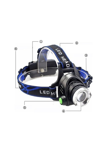 Novahub Led Far Xhp100 9 Çekirdekli El Feneri, Usb Şarjlı, Su Geçirmez, Bisiklet İçin Far, 3 Modlu, 5000k, 100.000h Yaşam Süresi Çok Renkli