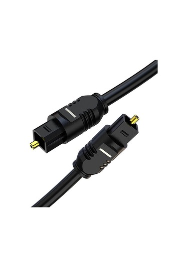 1 Metre Dijital Fiber Optik Ses Kablosu Toslink Kablo