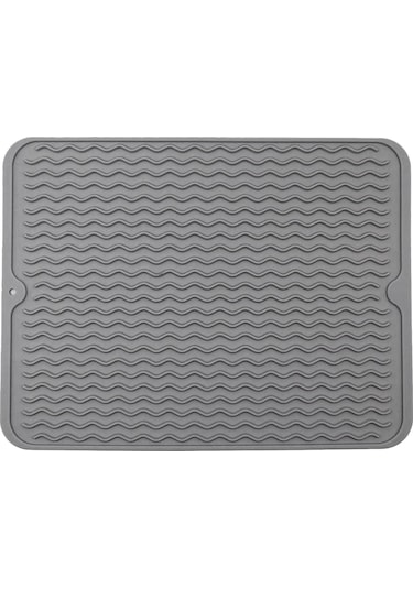 Suntek 40x30cm Silikon Bulaşık Kurutma Mat Tahliye Pedi Bpa