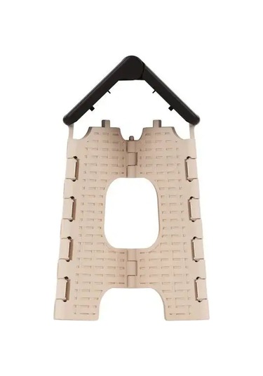 Flybuy Küçük Bej Katlanabilir Tabure 148678082 Tasarımlı Bej