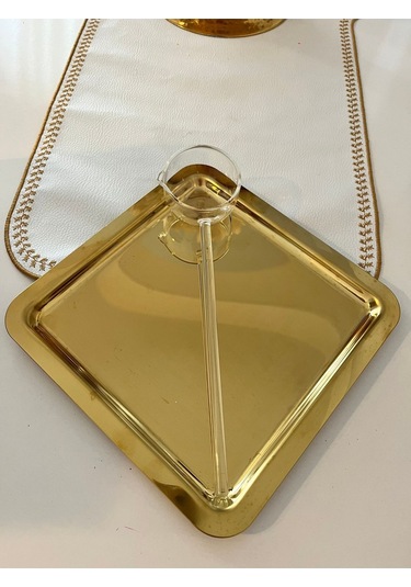 Cam El Yapımı Büyük Boy Ölçü Kaşığı Modern Tasarım Tek Parça Şeffaf