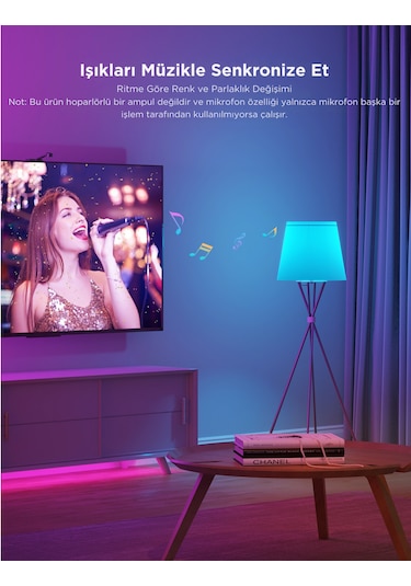 Govee Wifi + Bluetooth 800 Lümen Uygulama Kontrollü Akıllı Ayarlanabilir Modlu Led Ampul