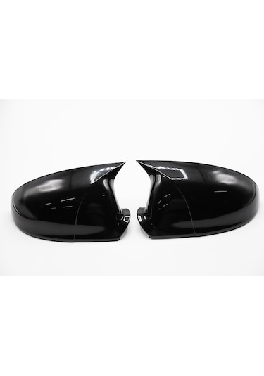 Dacia Dokker 2012-2021 Uyumlu Yedek Parça Piano Black Batman Yarasa Ayna Kapağı