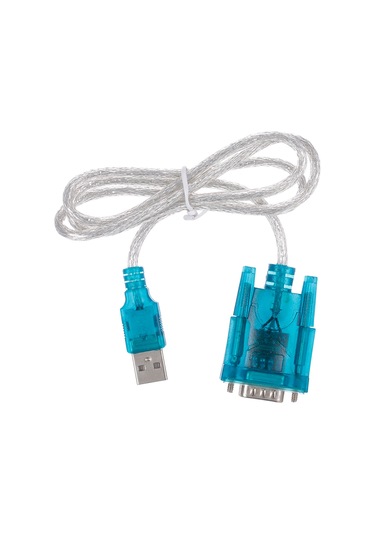Ximistore9 Usb'den Rs232'ye 9 Pin Seri Port Dönüştürücü Kablosu - Mikrodenetleyici Geliştirme Tahtası İçin 70cm Mavi Kablo Win/mac Desteği