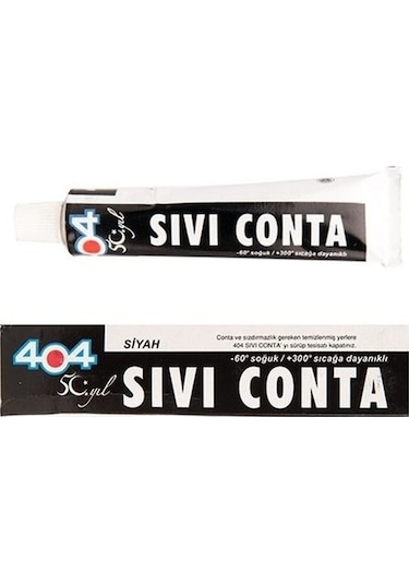 404 Sıvı Conta 45 Gr  Siyah