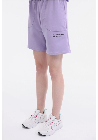 Lumberjack 5m Wb Anna 20sl19 5fx Kadın Şort 101931695 Mor